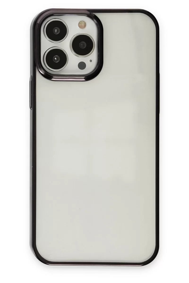 Apple iPhone 14 Pro Kılıf Element Silikon - Siyah