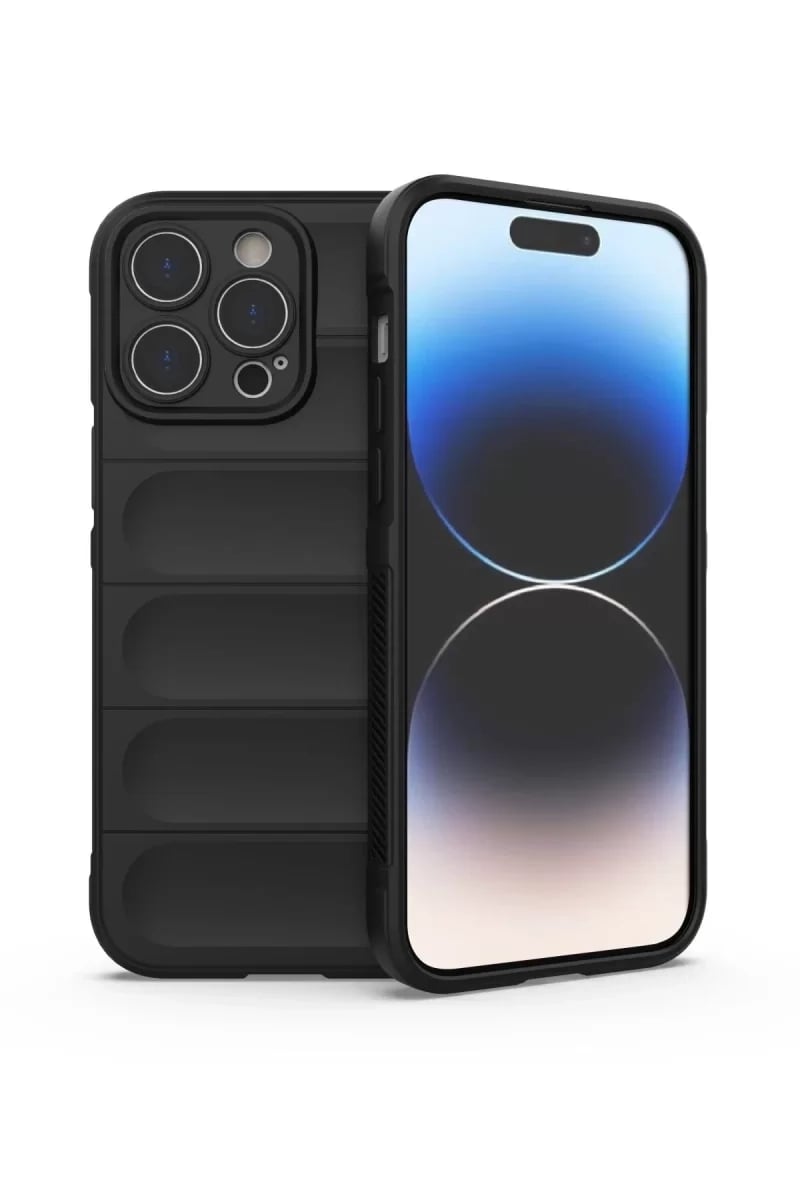 Apple iPhone 14 Pro Kılıf Optimum Silikon - Siyah