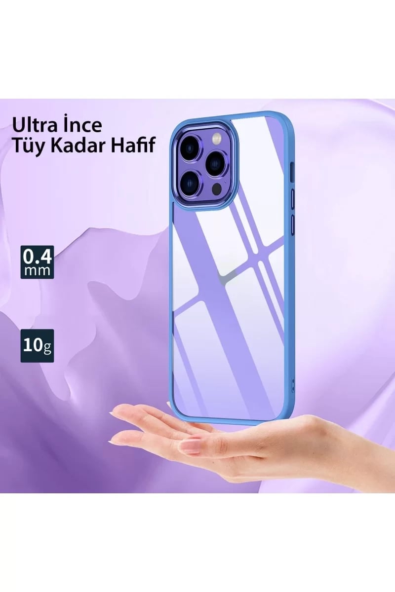 Apple iPhone 14 Pro Kılıf Power Silikon - Siyah