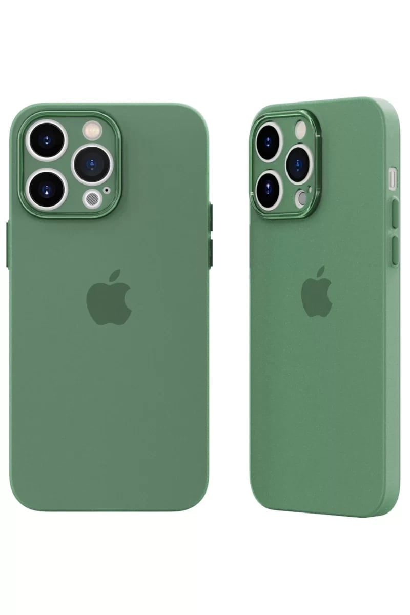 Apple iPhone 14 Pro Kılıf Puma Silikon - Yeşil