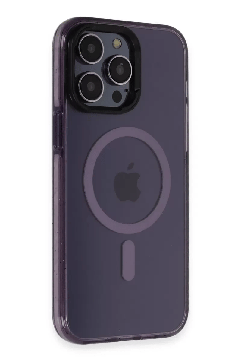 Apple iPhone 14 Pro Kılıf Tigra Magsafe Kapak - Derin Mor