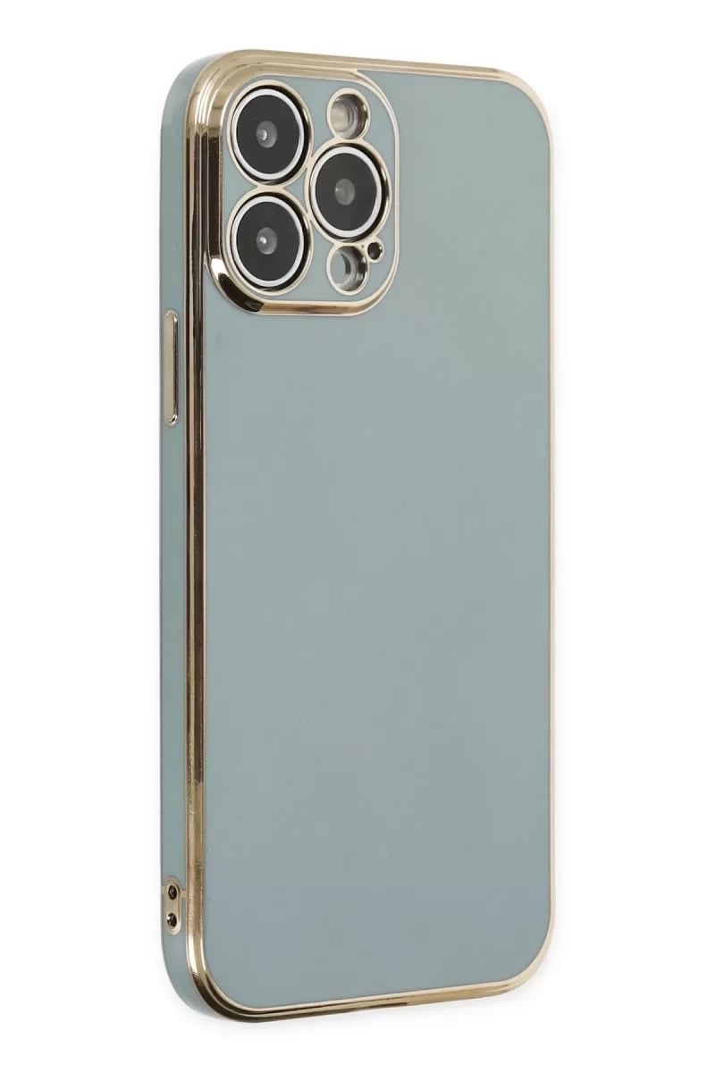 Apple iPhone 14 Pro Kılıf Volet Silikon - Açık Yeşil