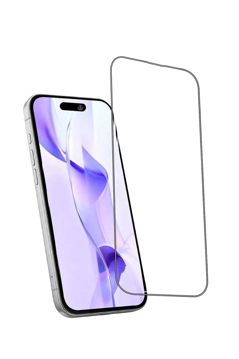 Apple iPhone 14 Pro Max Bilvis 5in1 3D Magic Cam Ekran Koruyucu - Siyah