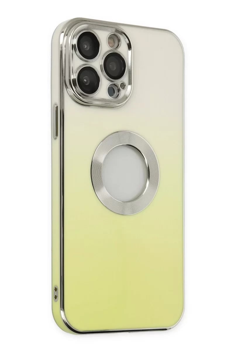 Apple iPhone 14 Pro Max Kılıf Best Silikon - Sarı