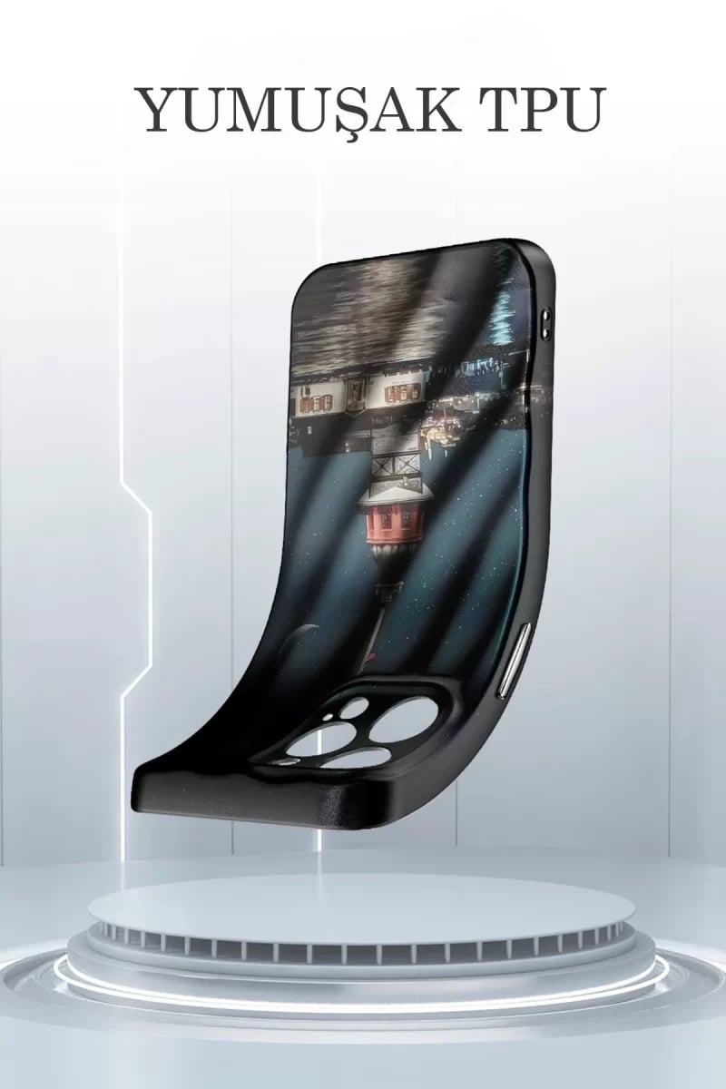 Apple iPhone 14 Pro Max Kılıf Crew Desenli Kapak - Çiçek
