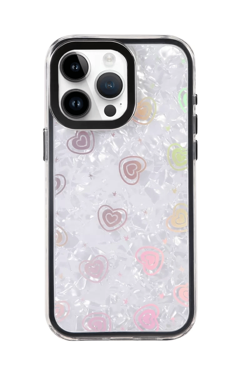 Apple iPhone 14 Pro Max Lumi Desenli Kapak - Siyah