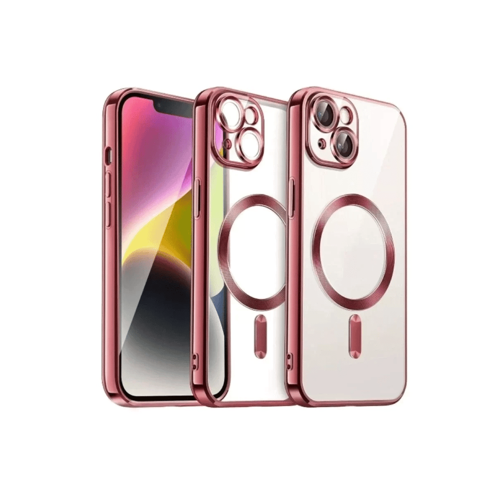 Apple iPhone 15 Kılıf Kross Magneticsafe Kapak - Kırmızı