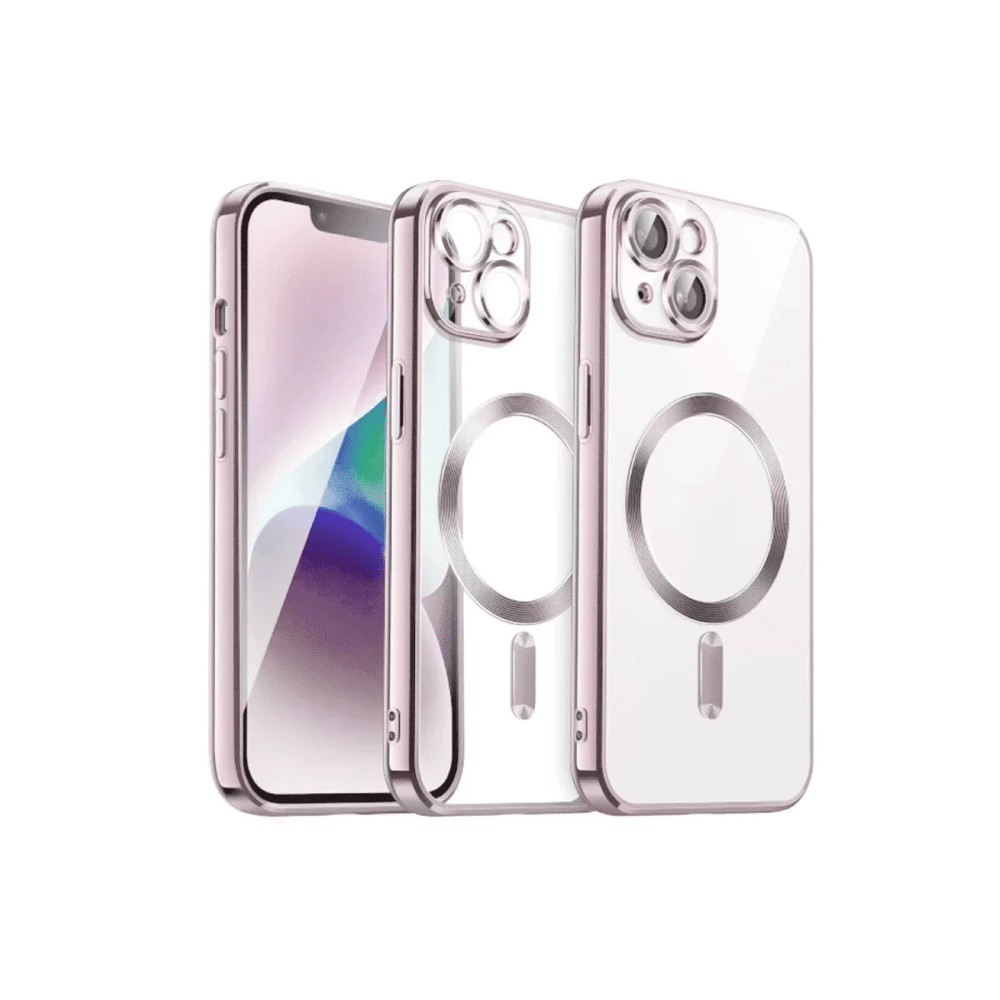 Apple iPhone 15 Kılıf Kross Magneticsafe Kapak - Rose