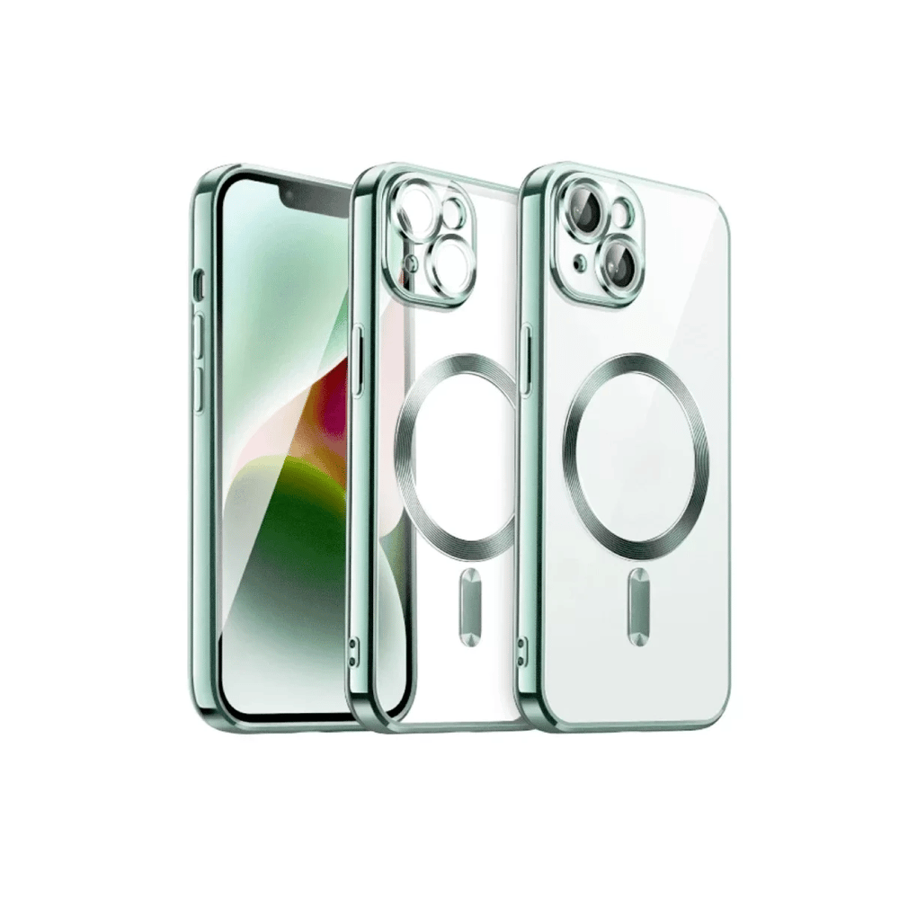 Apple iPhone 15 Kılıf Kross Magneticsafe Kapak - Koyu Yeşil