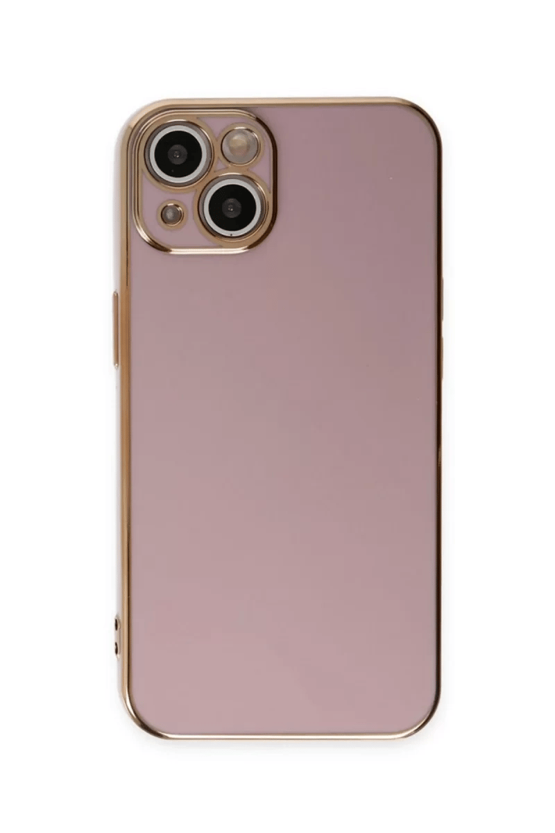 Apple iPhone 15 Kılıf Volet Silikon - Mor