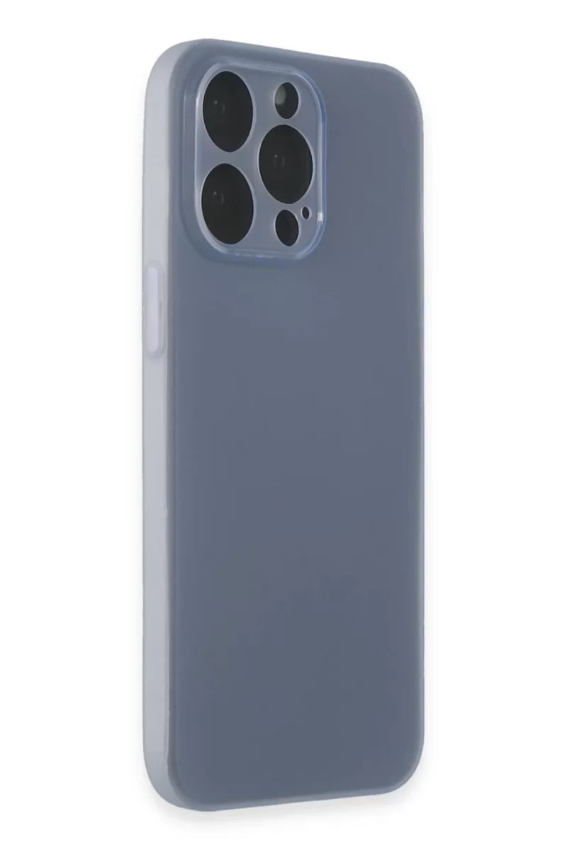 Apple iPhone 15 Pro Kılıf Puma Silikon - Mavi
