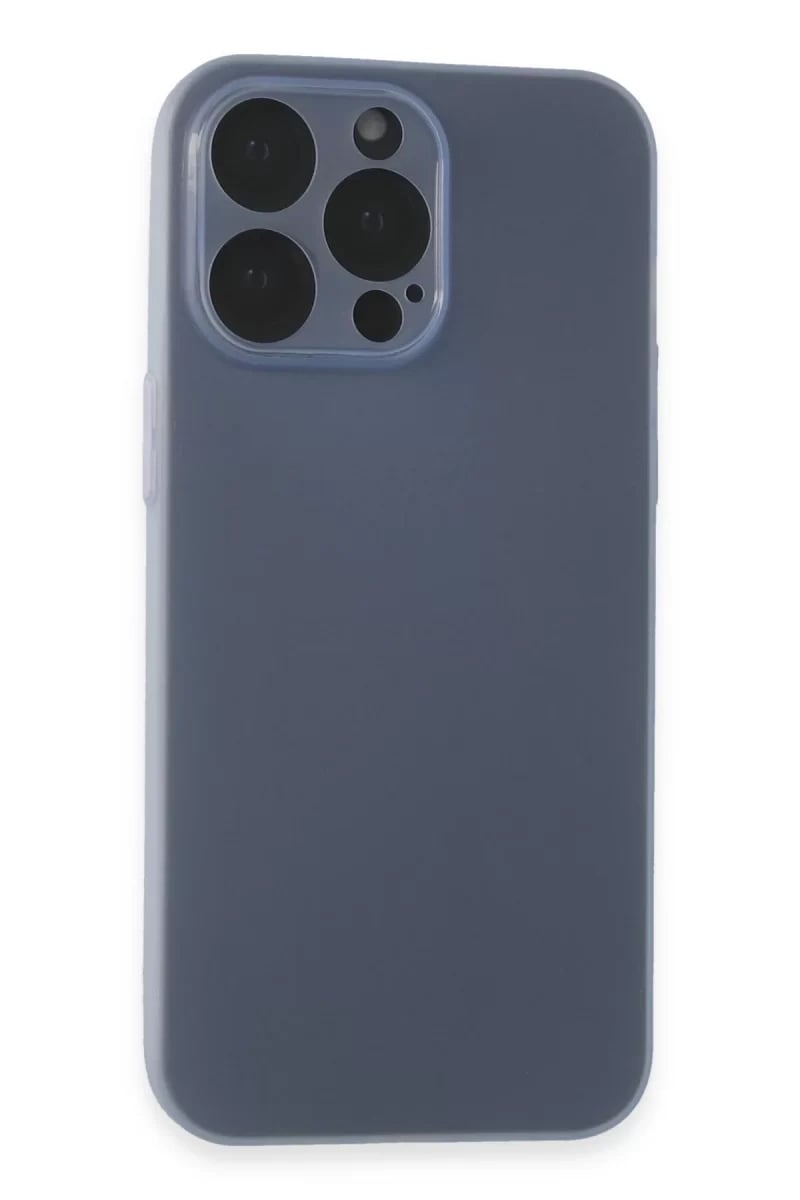 Apple iPhone 15 Pro Kılıf Puma Silikon - Mavi