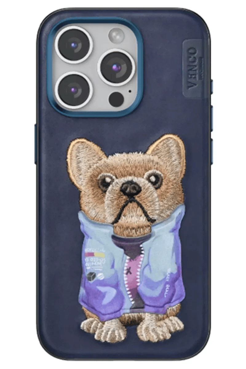 Apple iPhone 15 Pro Max Cute Desenli Kapak - Lacivert
