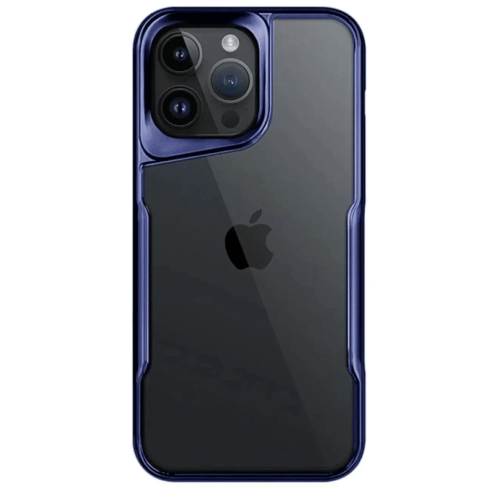 Apple iPhone 15 Pro Max Kılıf Boyi Silikon Kapak - Lacivert