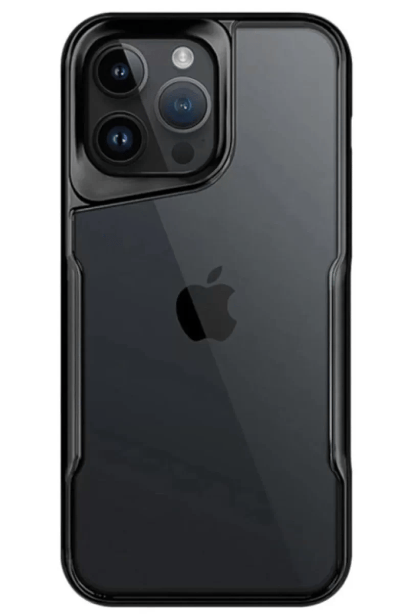 Apple iPhone 15 Pro Max Kılıf Boyi Silikon Kapak - Siyah