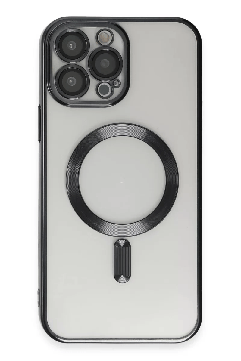 Apple iPhone 15 Pro Max Kılıf Kross Magneticsafe Kapak - Siyah