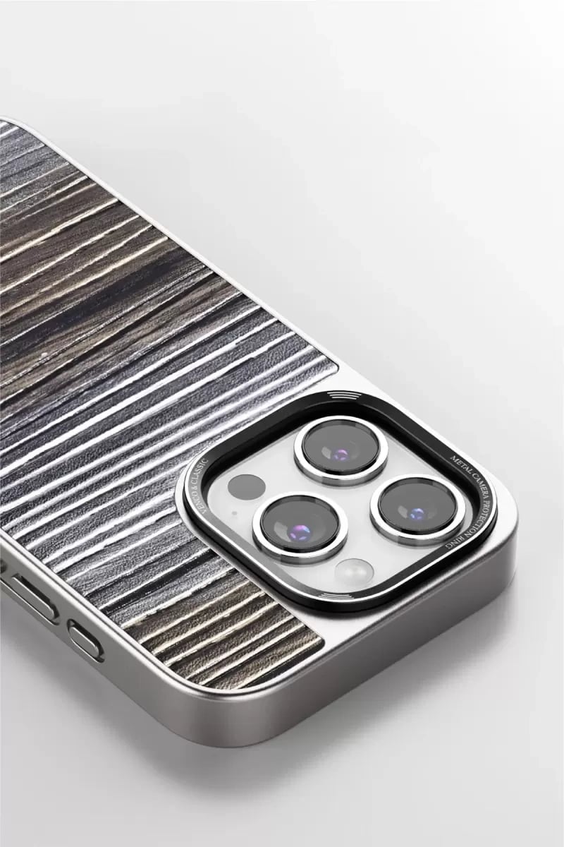 Apple iPhone 15 Pro Wave Kapak - Derin Mor
