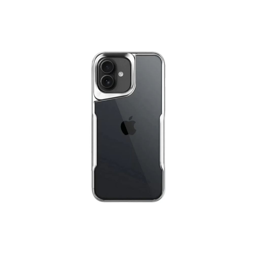 Apple iPhone 16 Kılıf Boyi Silikon Kapak - Gümüş