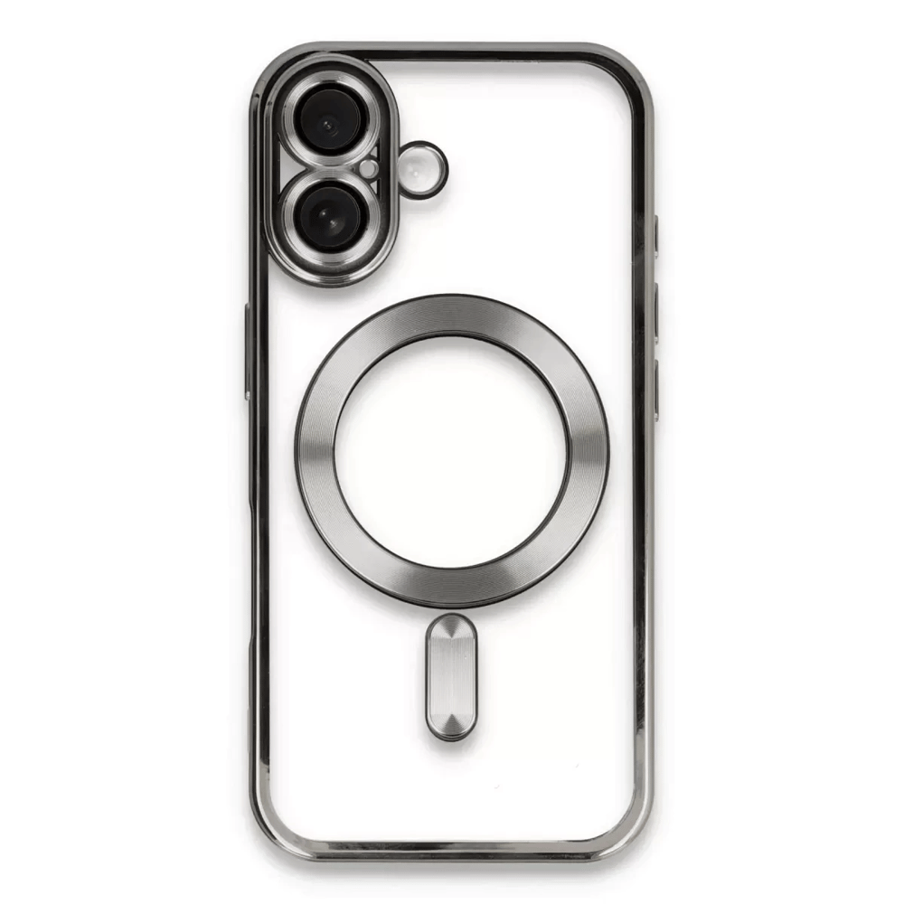 Apple iPhone 16 Kılıf Kross Magneticsafe Kapak - Titan Gri