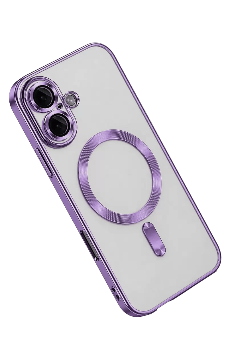 Apple iPhone 16 Kılıf Kross Magneticsafe Kapak - Mor