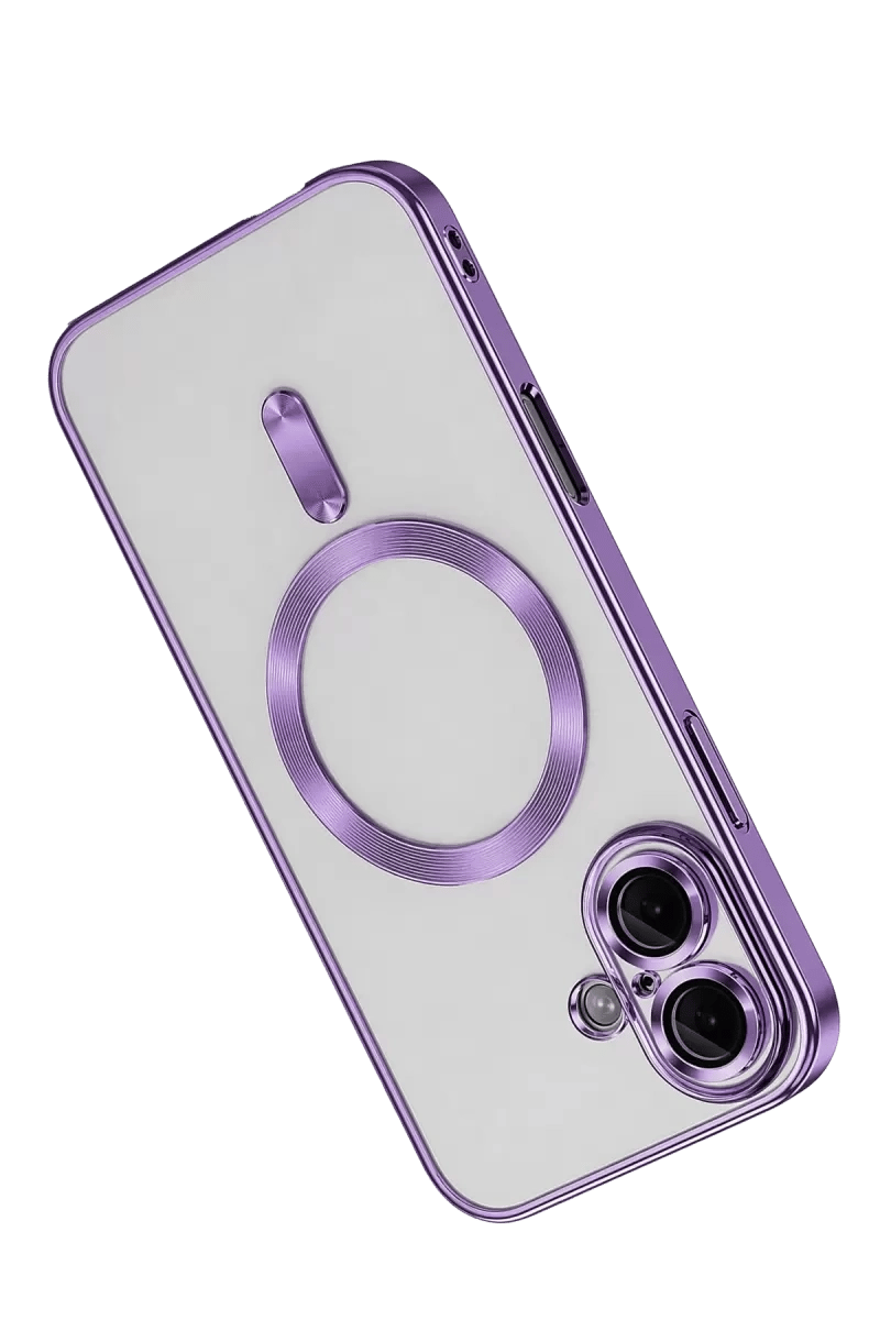 Apple iPhone 16 Kılıf Kross Magneticsafe Kapak - Mor