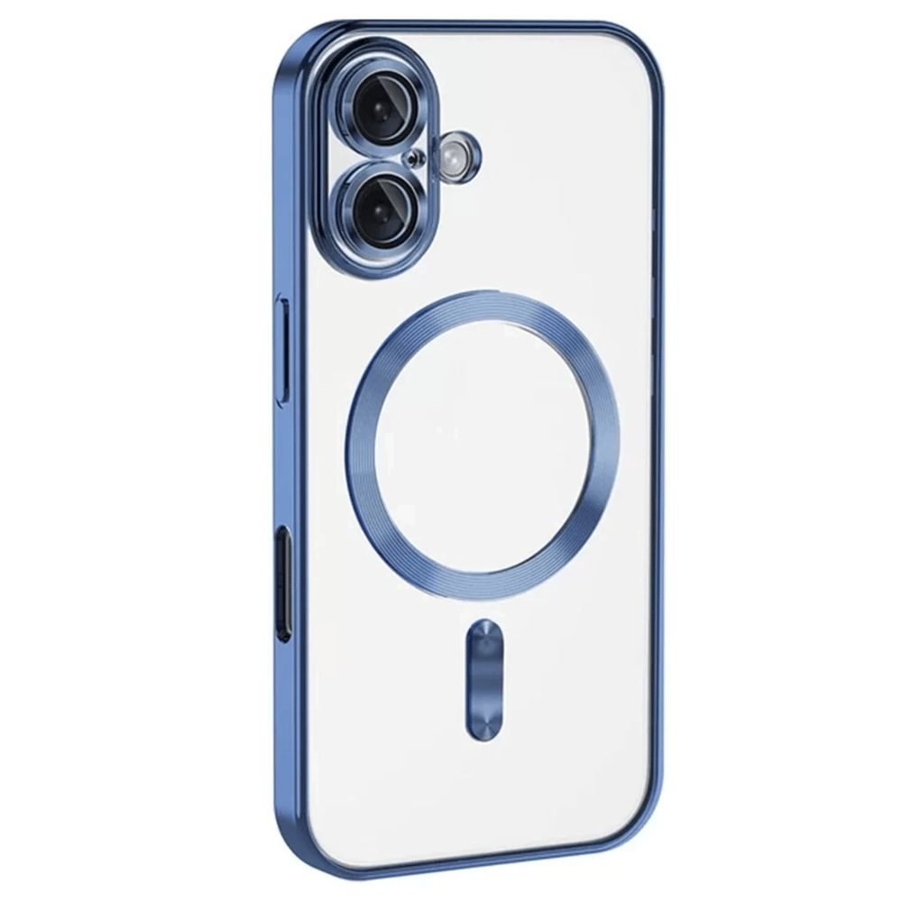 Apple iPhone 16 Kılıf Kross Magneticsafe Kapak - Mavi