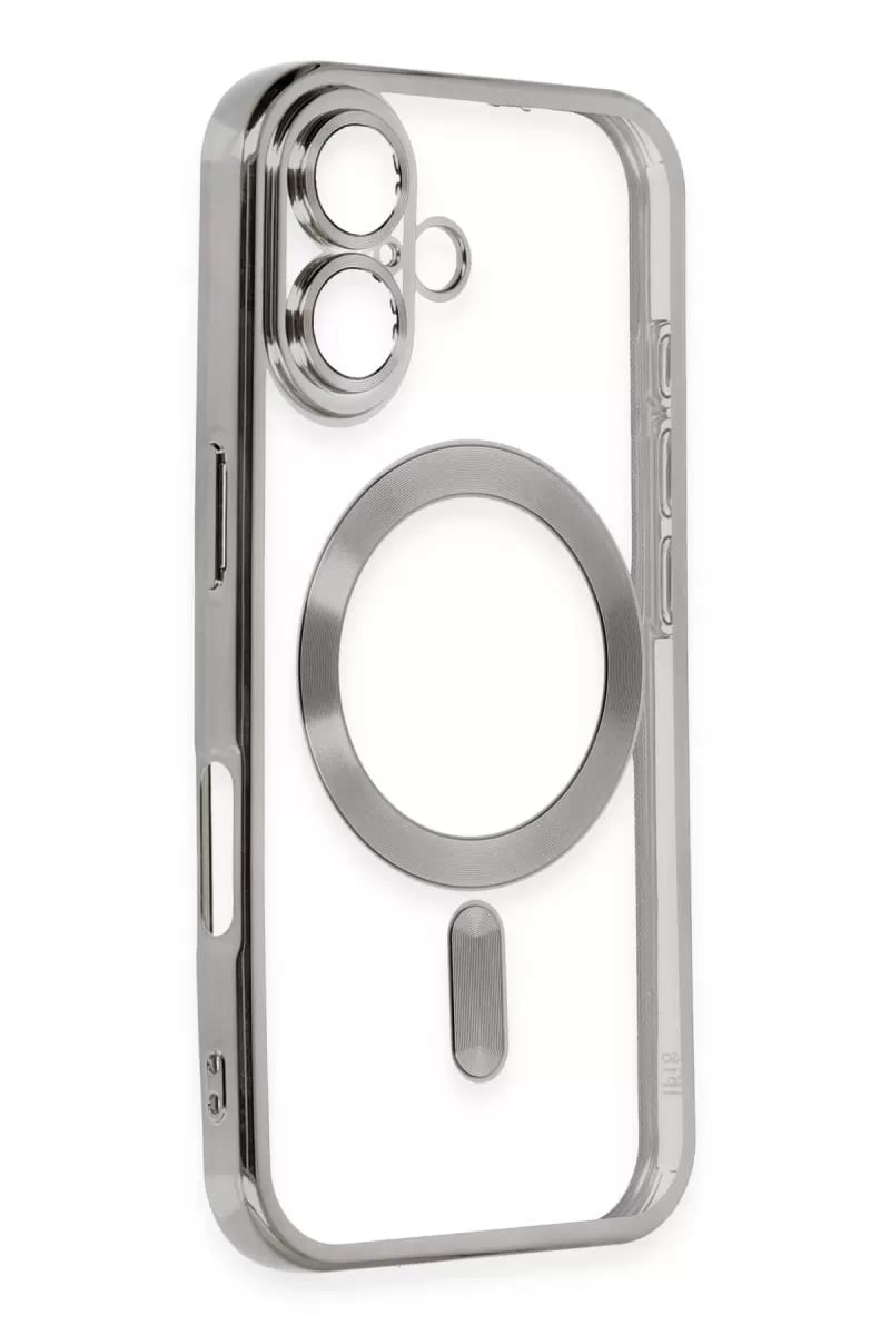 Apple iPhone 16 Kılıf Kross Magneticsafe Kapak - Titan Gri