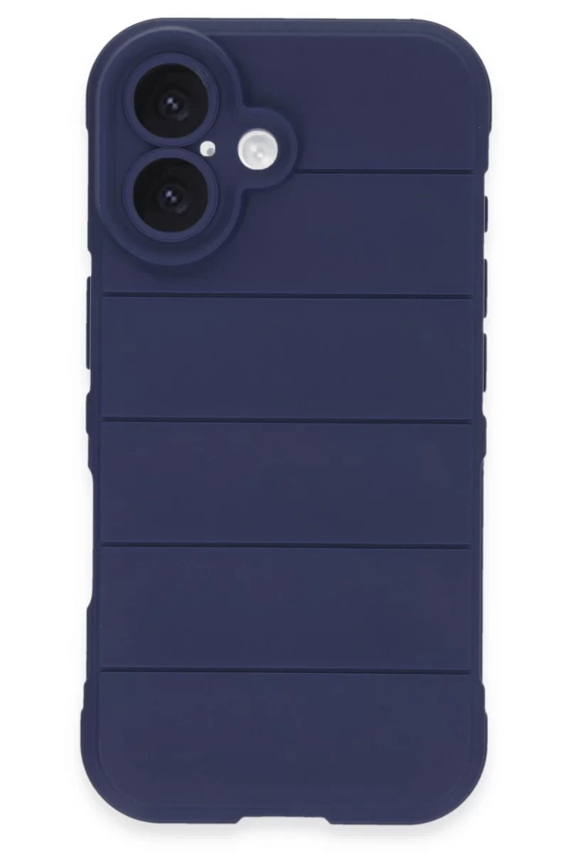 Apple iPhone 16 Kılıf Optimum Silikon - Lacivert