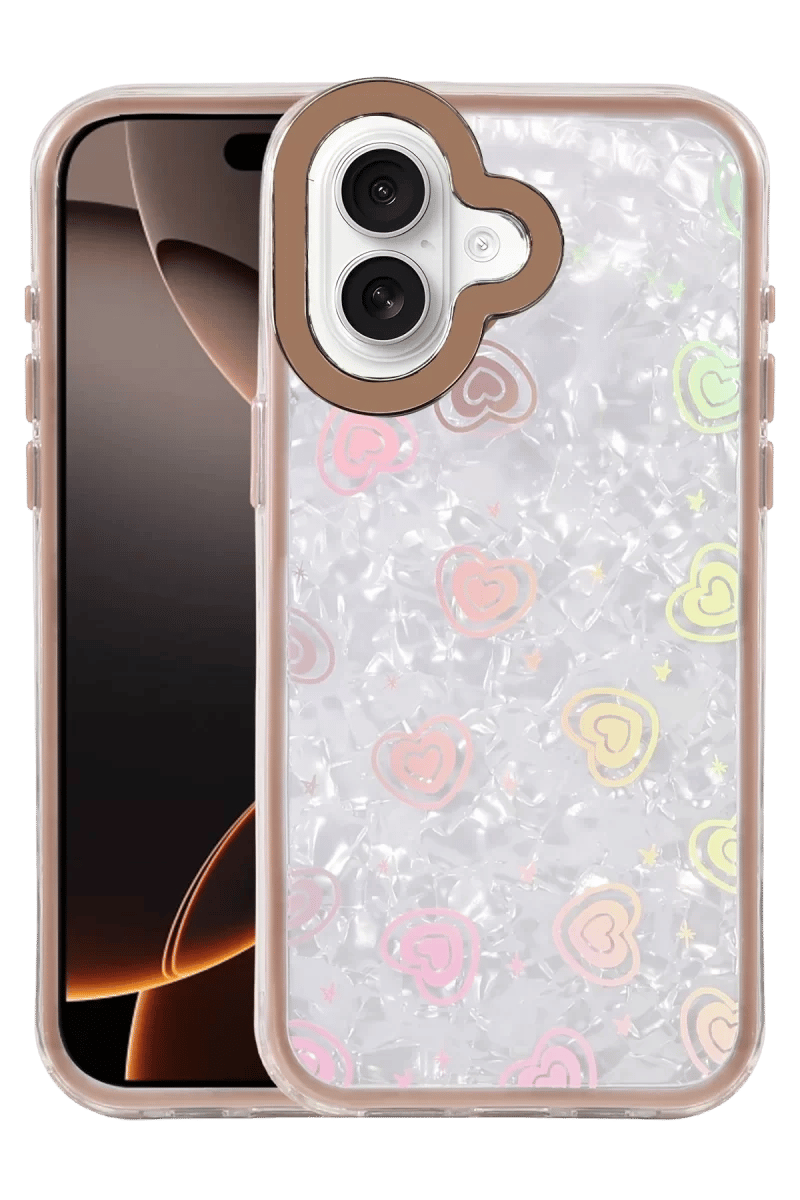 Apple iPhone 16 Lumi Desenli Kapak - Çöl Titanyum