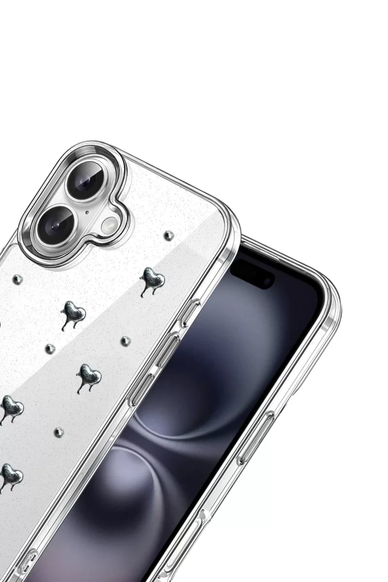 Apple iPhone 16 Plus Fiyonk Desenli Kapak - Desen 1