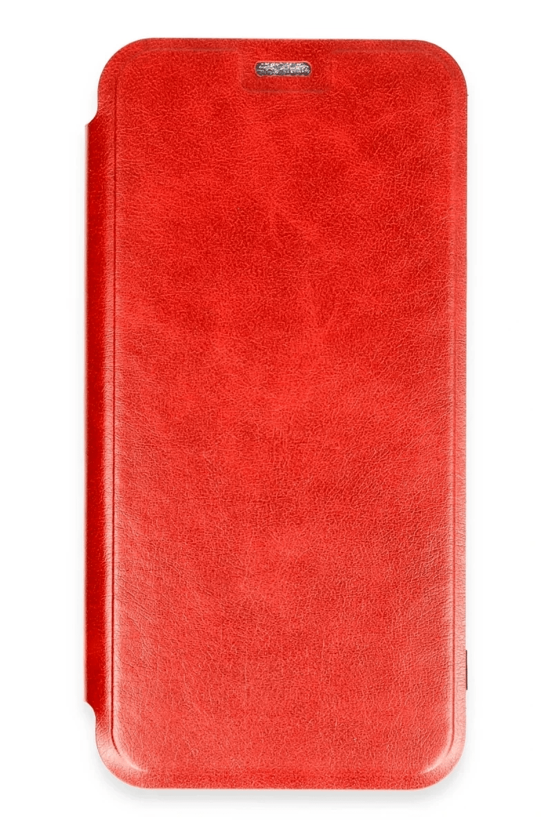 Apple iPhone 16 Plus Kılıf Flip Cover - Kırmızı
