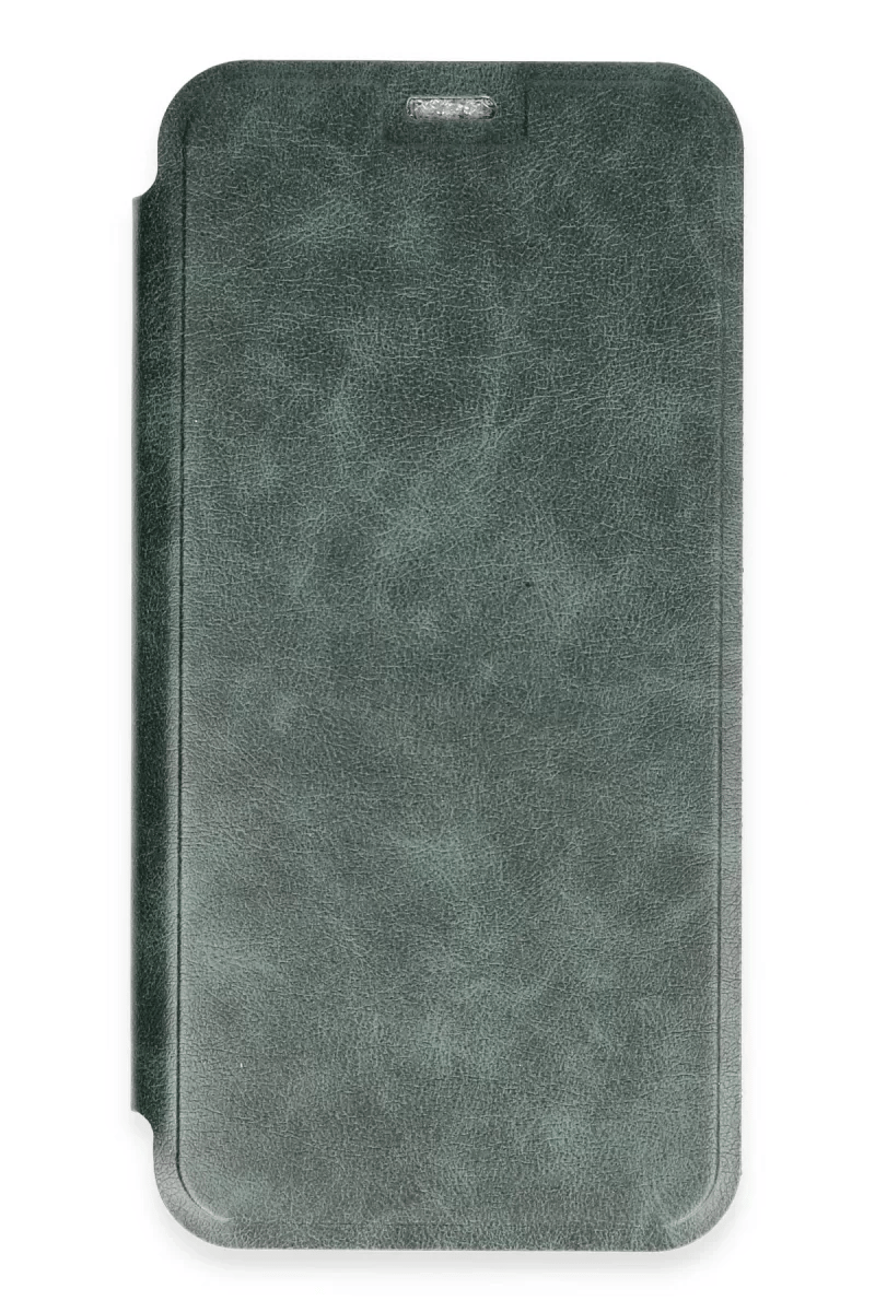Apple iPhone 16 Plus Kılıf Flip Cover - Koyu Yeşil