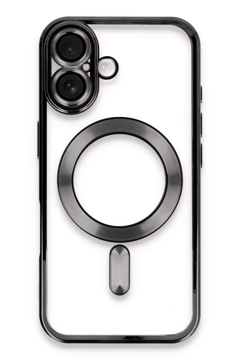 Apple iPhone 16 Plus Kılıf Kross Magneticsafe Kapak - Siyah