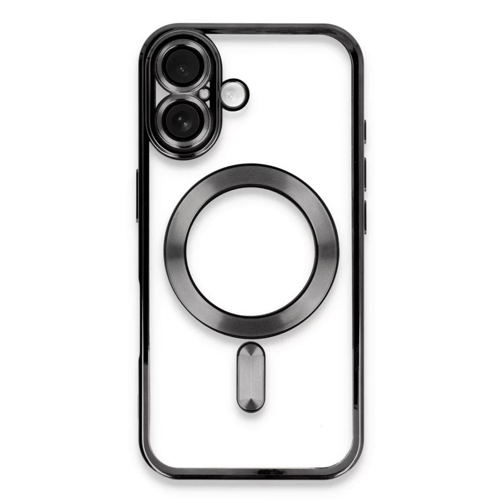 Apple iPhone 16 Plus Kılıf Kross Magneticsafe Kapak - Siyah