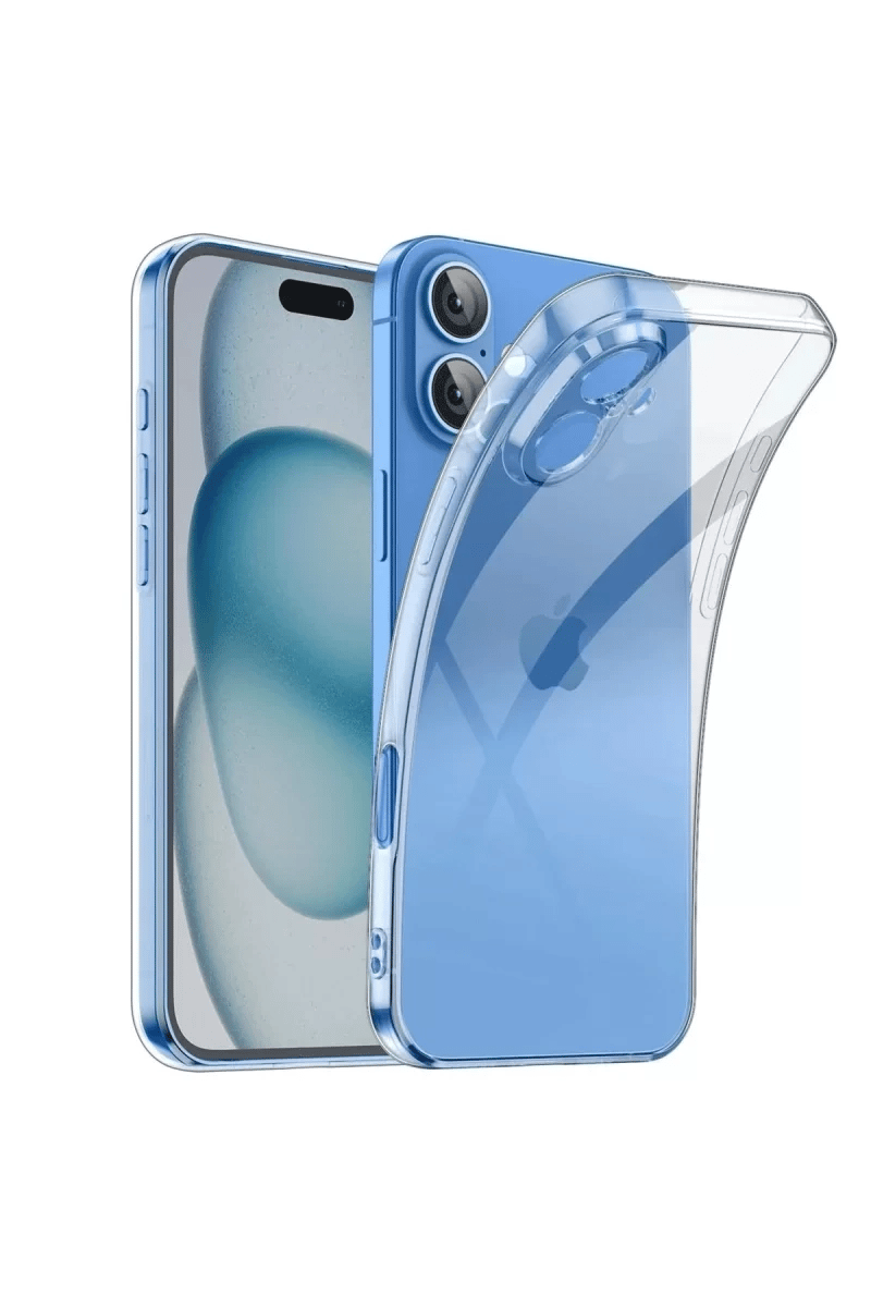 Apple iPhone 16 Plus Kılıf Lüx Şeffaf Silikon
