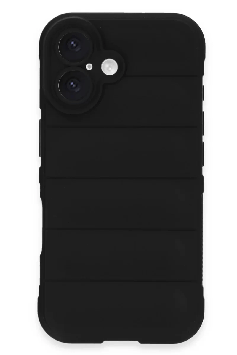 Apple iPhone 16 Plus Kılıf Optimum Silikon - Siyah