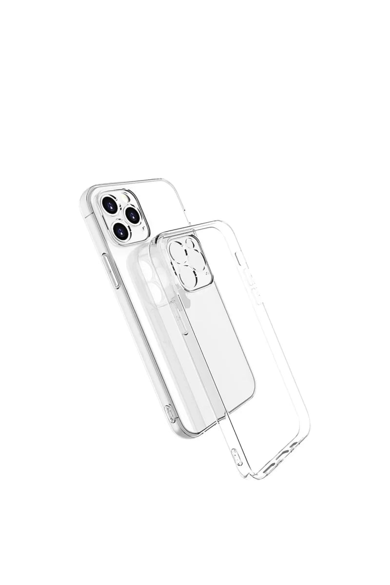 Apple iPhone 16 Pro Kılıf Lüx Şeffaf Silikon
