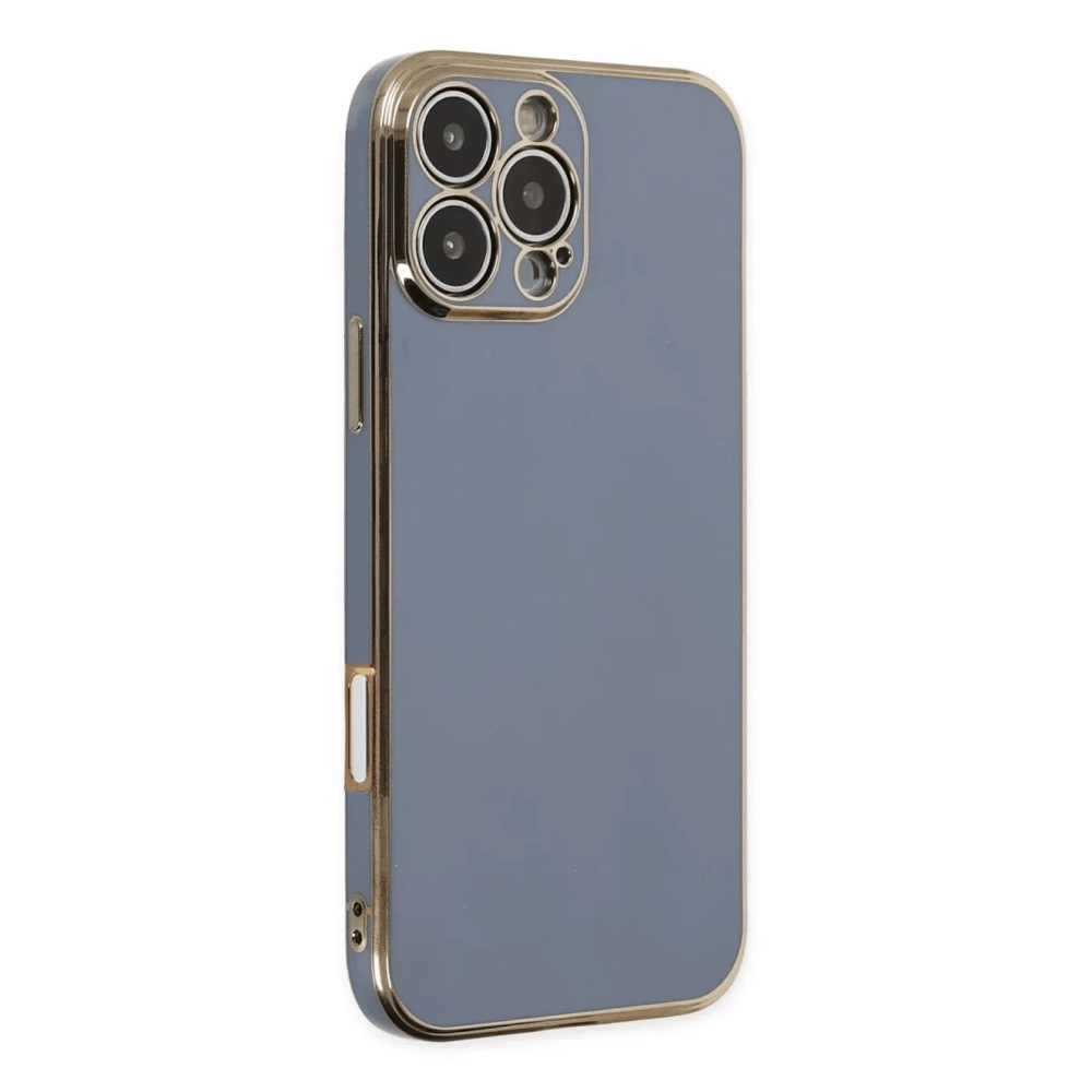 Apple iPhone 16 Pro Kılıf Volet Silikon - Mavi