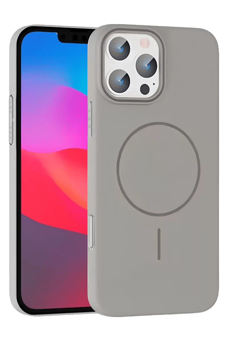 Apple iPhone 16 Pro Max Broş Magsafe Kapak - Titan Gri