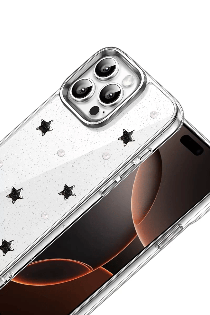 Apple iPhone 16 Pro Max Fiyonk Desenli Kapak - Desen 7