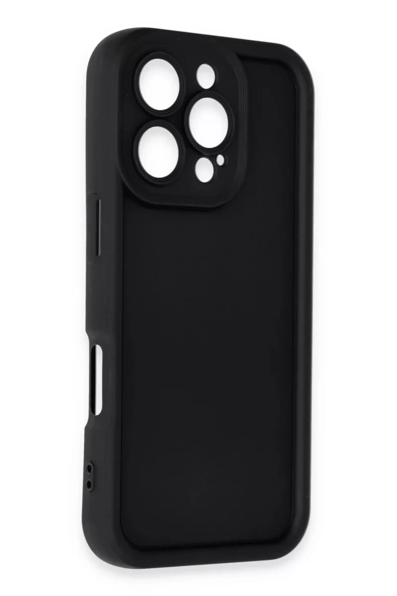 Apple iPhone 16 Pro Max Kılıf Viera Silikon - Siyah