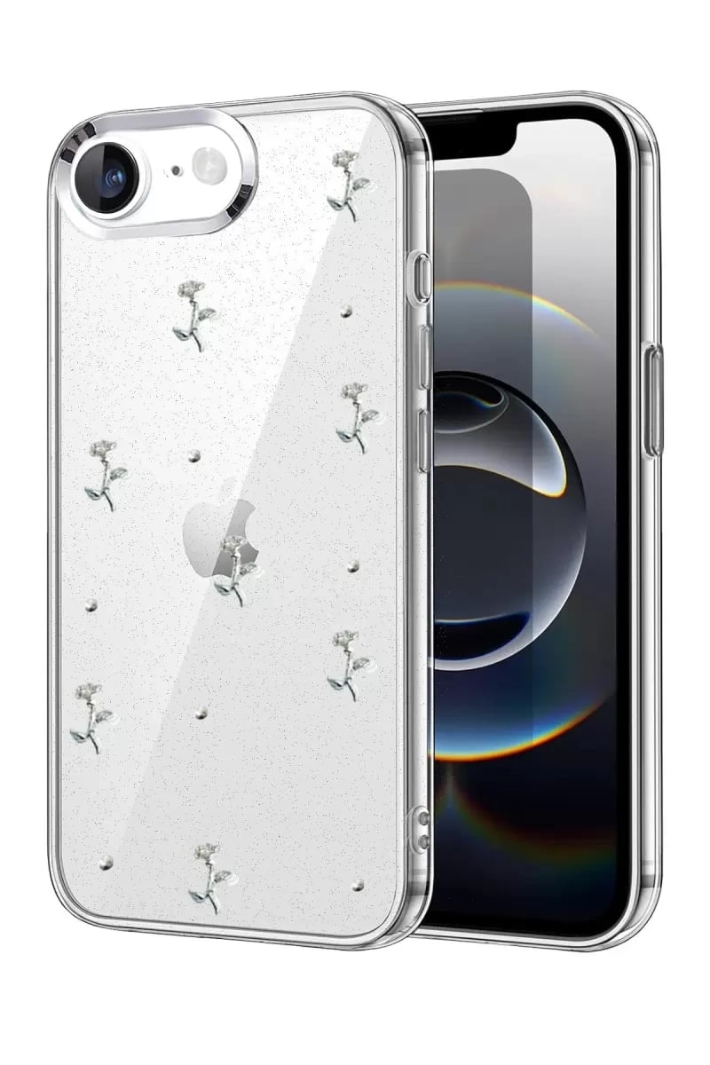 Apple iPhone 16E Fiyonk Desenli Kapak - Desen 4