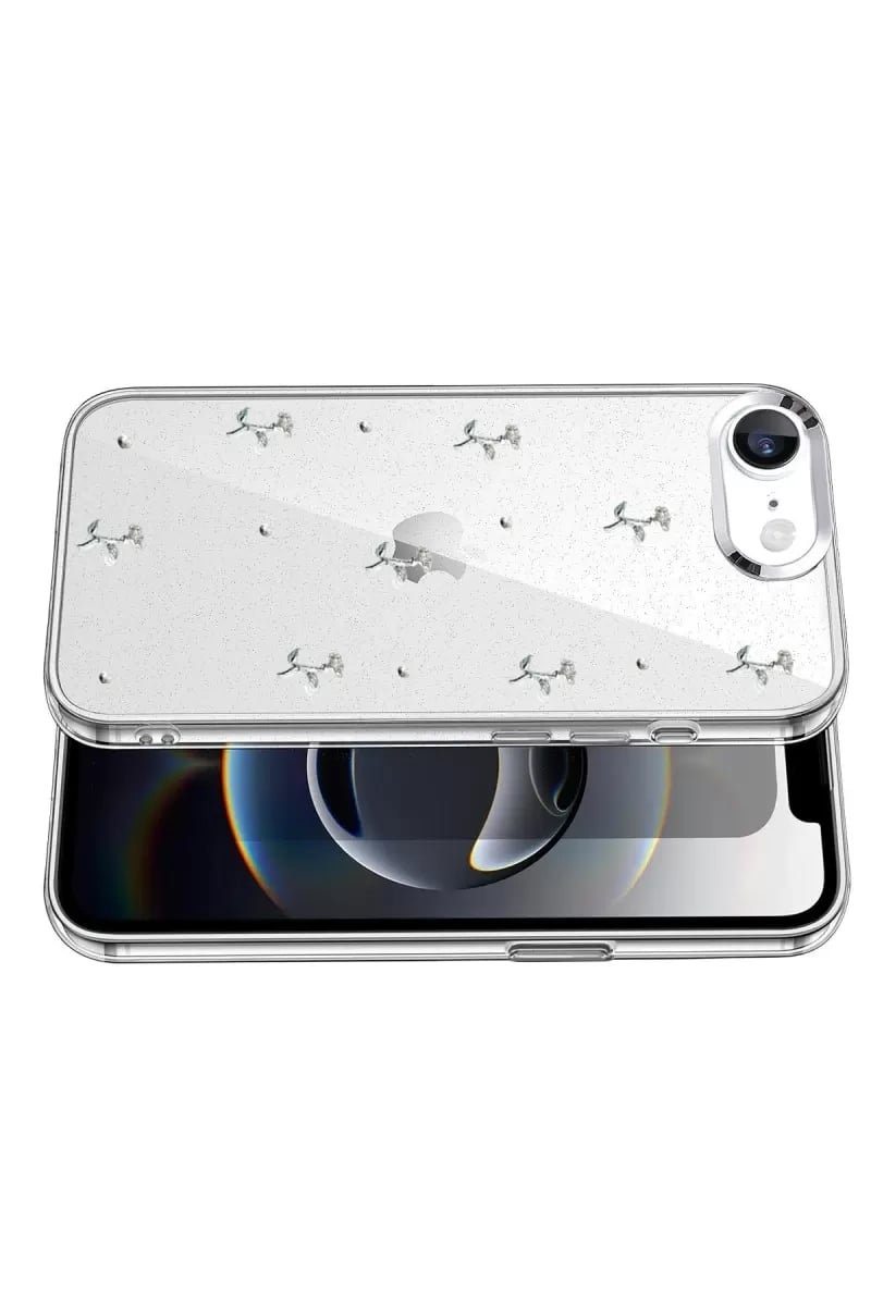 Apple iPhone 16E Fiyonk Desenli Kapak - Desen 4