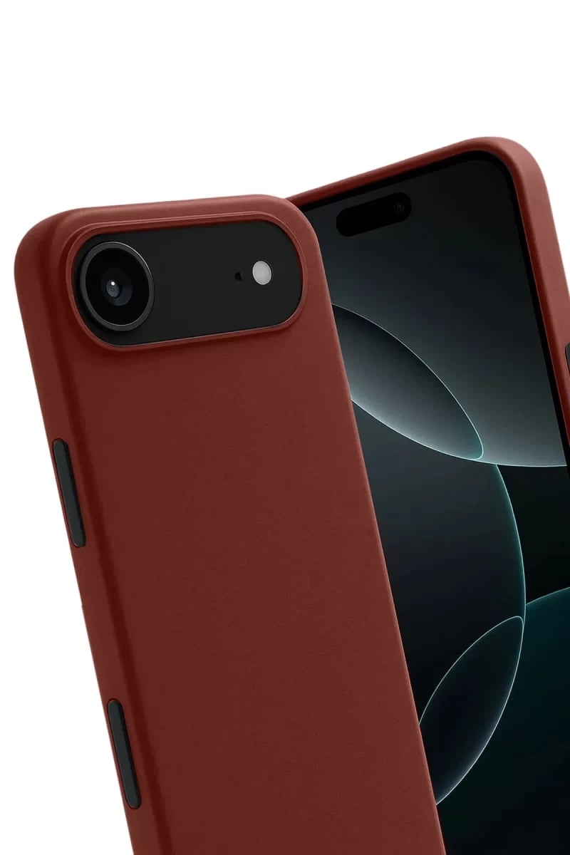 Apple iPhone 17 Air First Silikon - Bordo