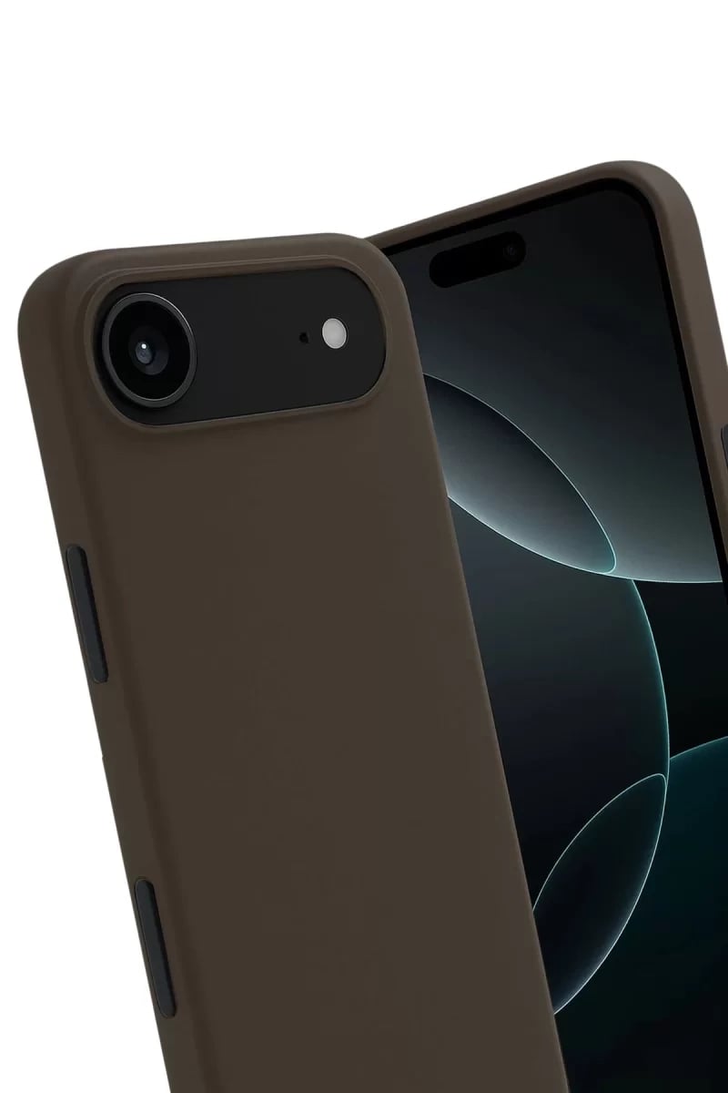 Apple iPhone 17 Air First Silikon - Kahverengi