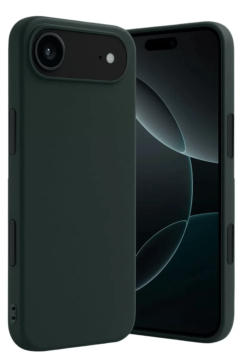 Apple iPhone 17 Air First Silikon - Koyu Yeşil