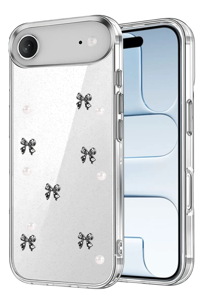 Apple iPhone 17 Air Fiyonk Desenli Kapak - Desen 8