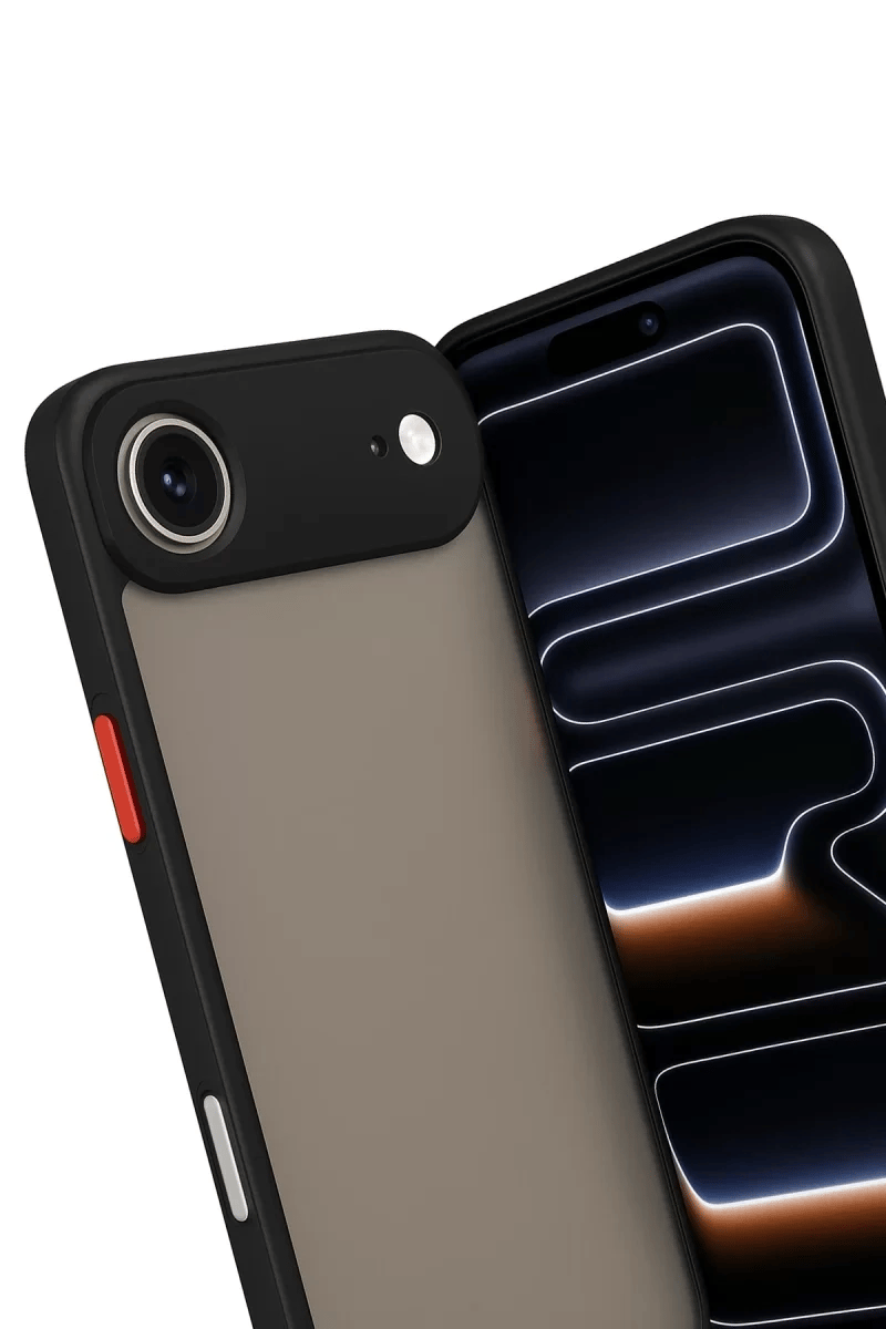 Apple iPhone 17 Air Kılıf Montreal Silikon Kapak - Siyah