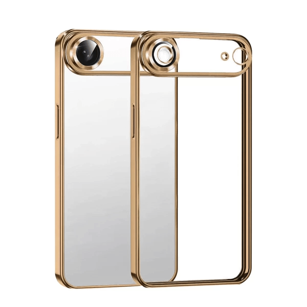 Apple iPhone 17 Air Lensli Silikon - Çöl Titanyum