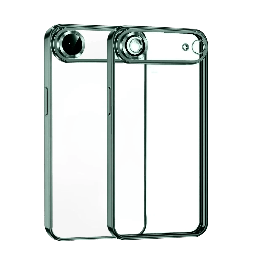 Apple iPhone 17 Air Lensli Silikon - Yeşil